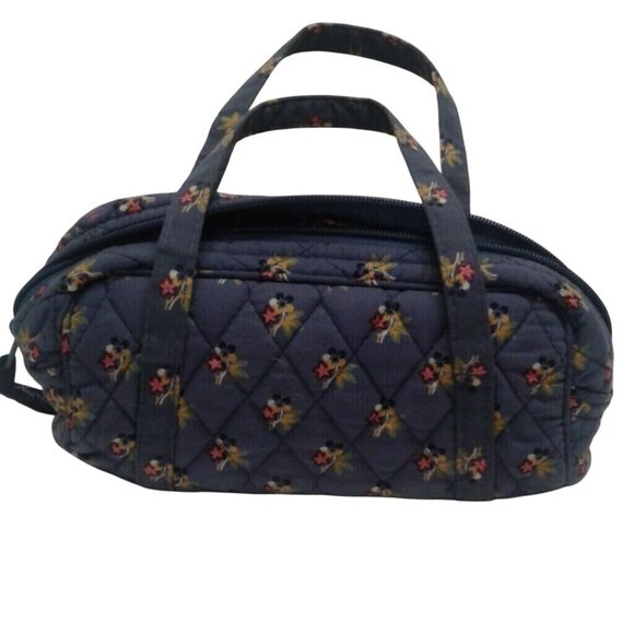 Vera Bradley Satchel Handbag Emily Quilted Floral Dual Handles Zip Closure 2004 - Picture 2 of 7